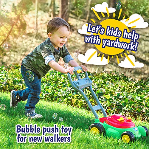 Bubble-N-Go Deluxe Toy Bubble Lawn Mower with Bubble Solution Bubble-N-Go Deluxe Toy Bubble Lawn Mower with Bubble Solution